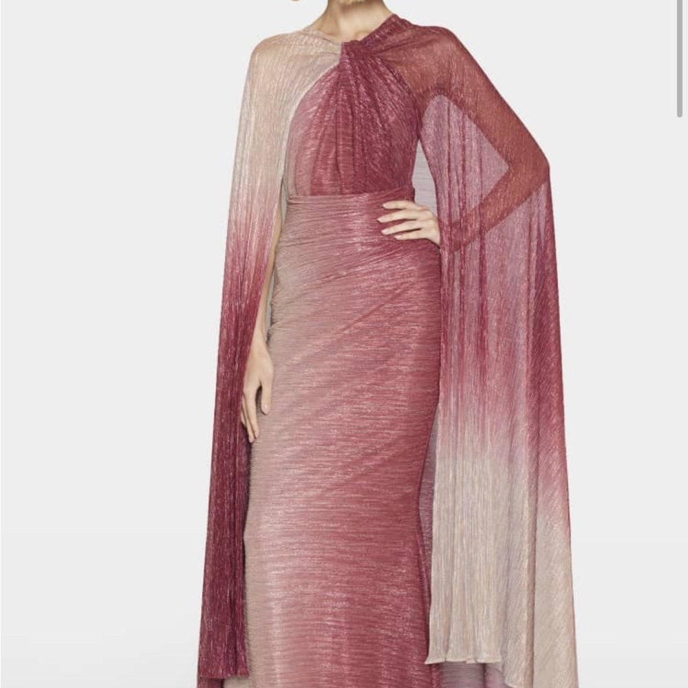 Talbot Runhof size 4 Ombre Evening Gown